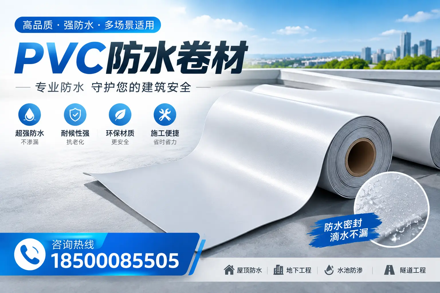 PVC防水卷材的市场竞争分析，柳州品牌选择参考